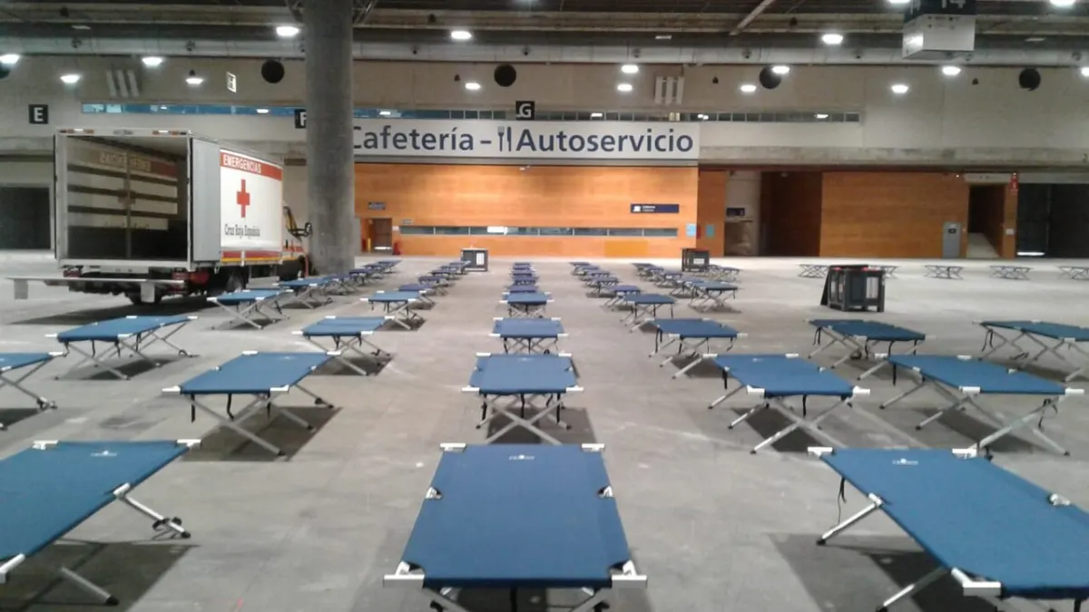 Empack 2012 trade fair exhibition hall