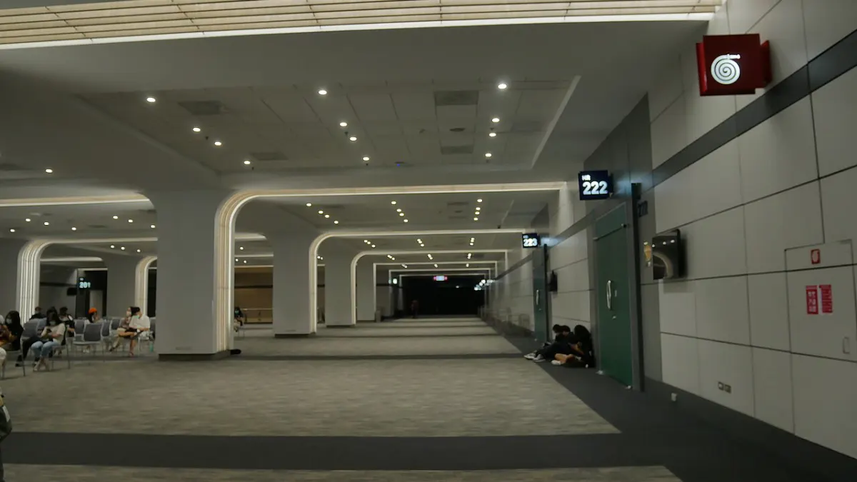 ProPak Asia 2011 trade fair exhibition hall