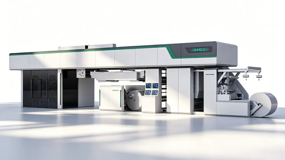 Gearless Full Servo CI Flexographic Printing Machine for Flexible Packaging